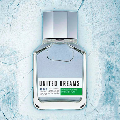 United Dreams Go Far 6.7 oz EDT for men