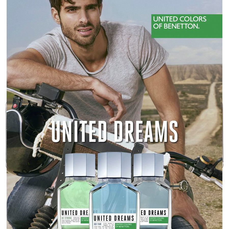 United Dreams Go Far 6.7 oz EDT for men