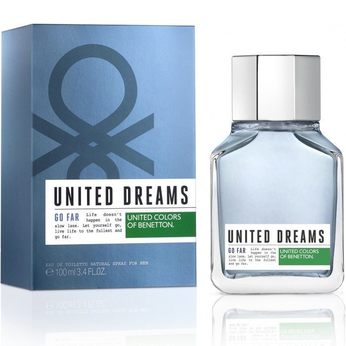 United Dreams Go Far 3.4 oz EDT for men