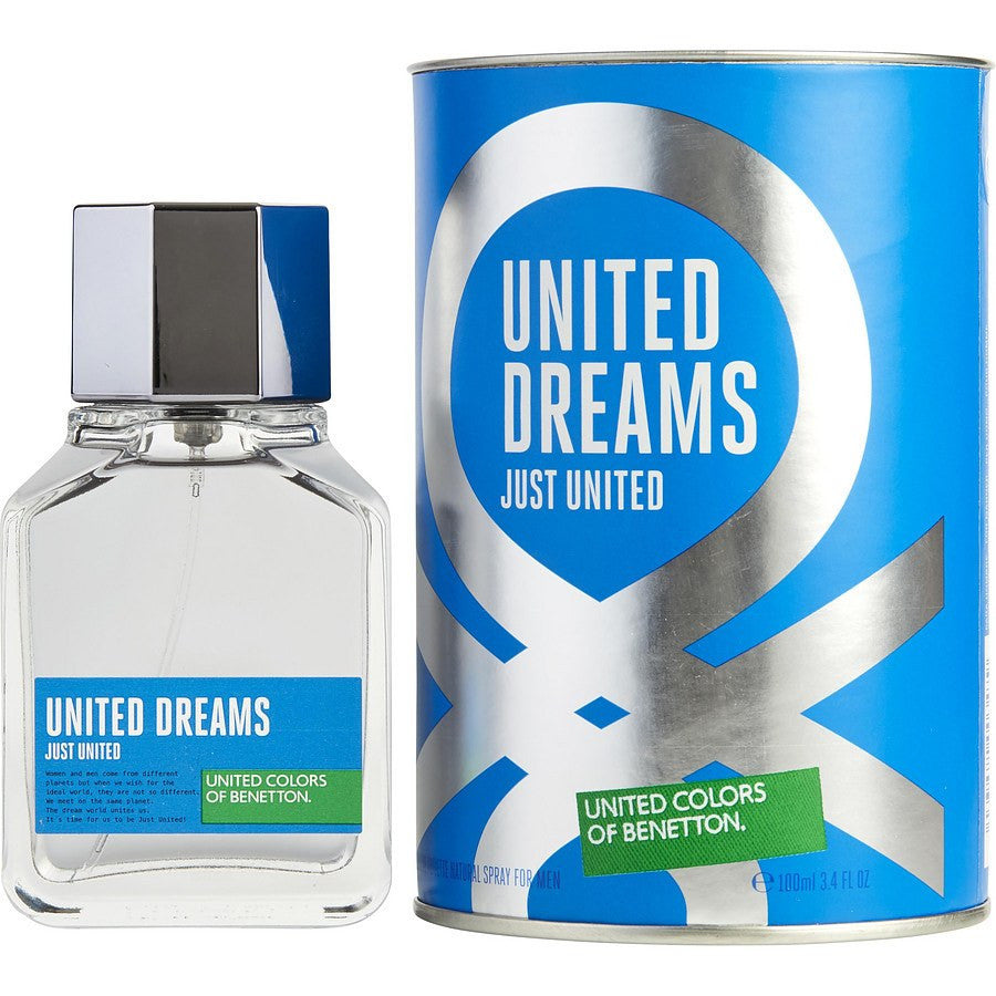 United Dreams Just United EDT 3.4oz For Men